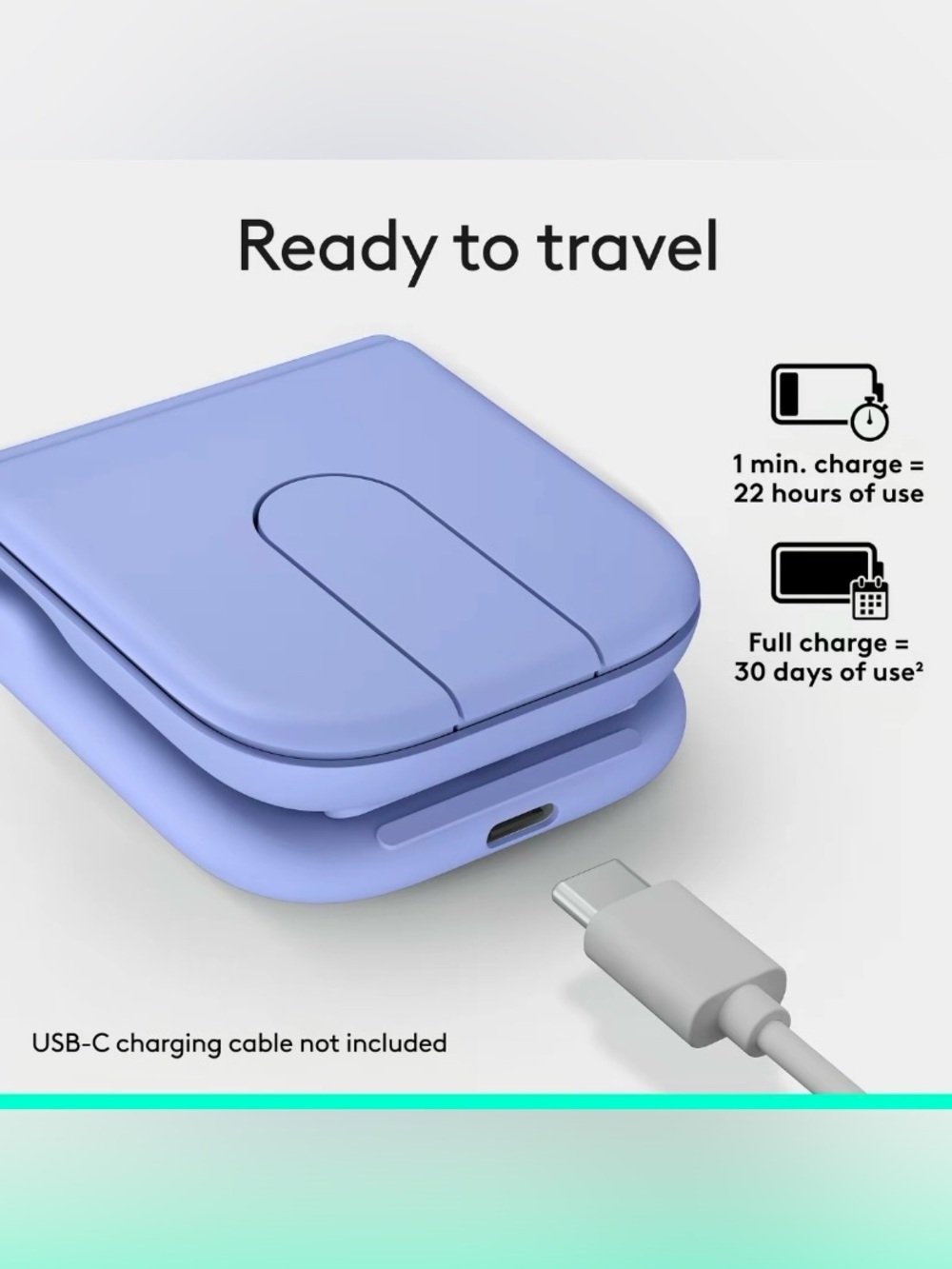 Logitech Foldable Wireless Mouse - Picture 7 of 9